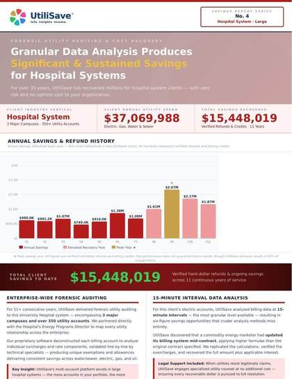 Hospital System Large savings report thumbnail