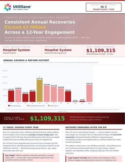 Hospital System Small savings report thumbnail