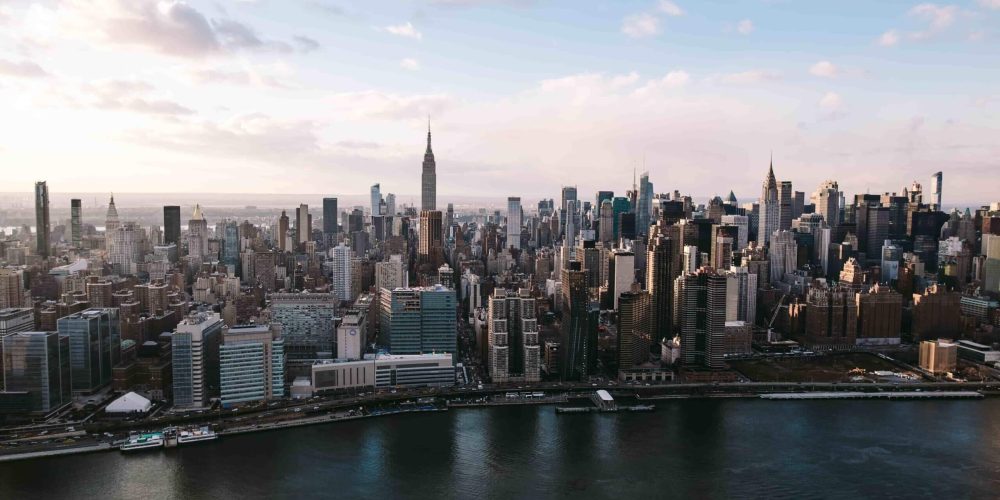 NYC skyscraper buildings required to comply with Local Law 84 energy benchmarking and Building Energy Efficiency Rating Label requirements